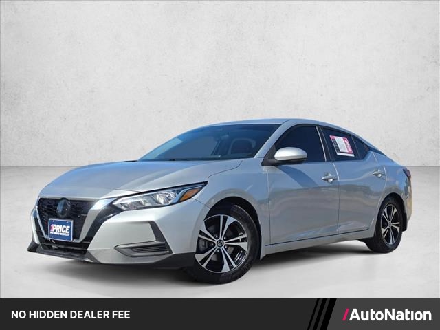 Brilliant Silver Metallic 2020 Nissan Sentra Sedan Front-Wheel Drive Automatic