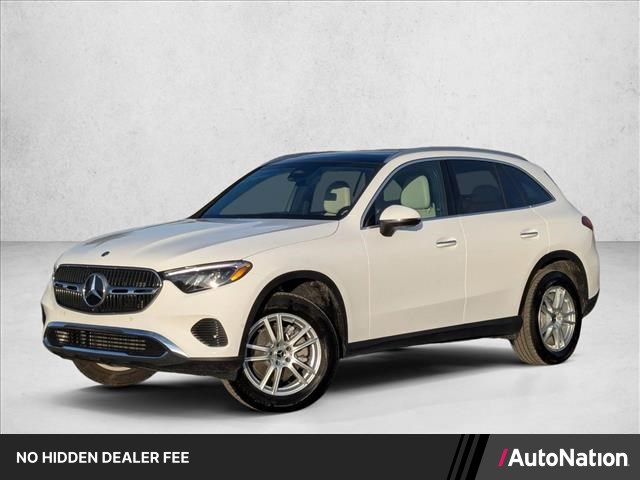 Polar White 2025 Mercedes-Benz GLC 300 4MATIC SUV / Crossover All-Wheel Drive Automatic