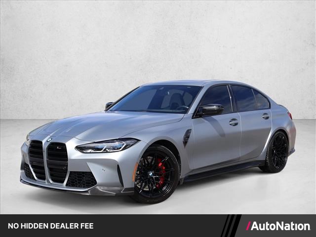 Gray (Ind Frozen Pure Grey Ii Metallic) 2024 BMW M3 Competition xDrive AWD Sedan All-Wheel Drive Automatic