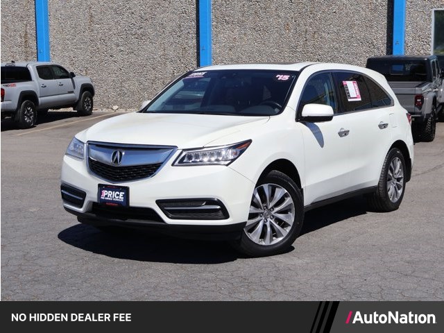 White Diamond Pearl 2015 Acura MDX SH-AWD with Technology Package SUV / Crossover All-Wheel Drive 6-Speed Automatic