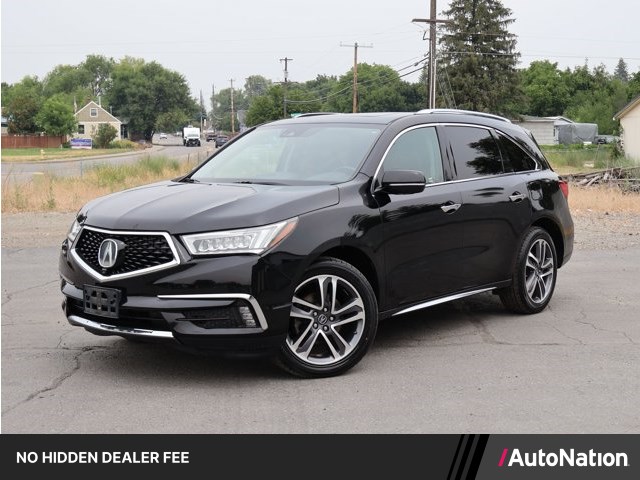 Black 2017 Acura MDX SUV / Crossover All-Wheel Drive Automatic