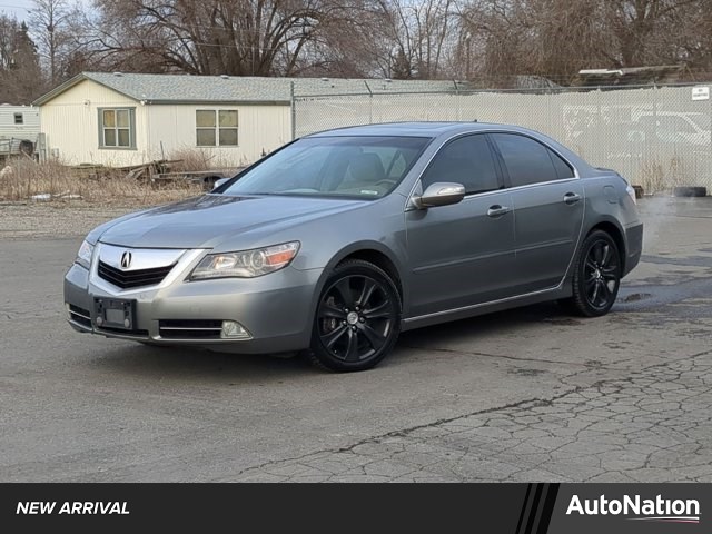 Gray 2010 Acura RL SH-AWD with Technology Package Sedan All-Wheel Drive 5-Speed Automatic