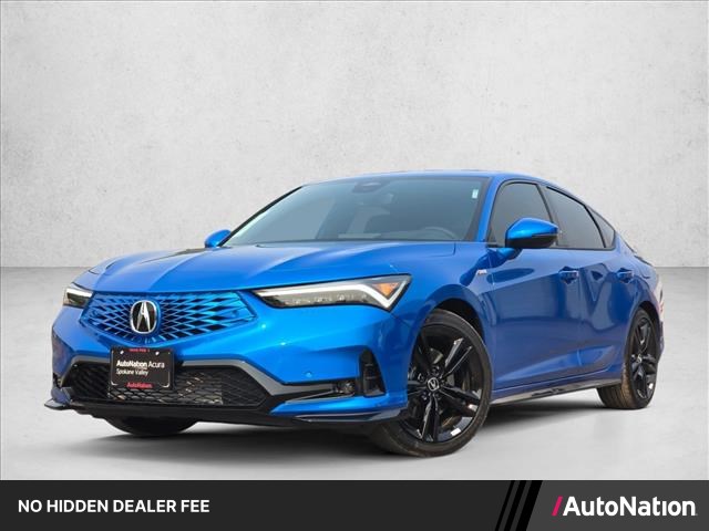 Double Apex Blue Pearl 2026 Acura Integra Hatchback Front-Wheel Drive Continuously Variable Transmission