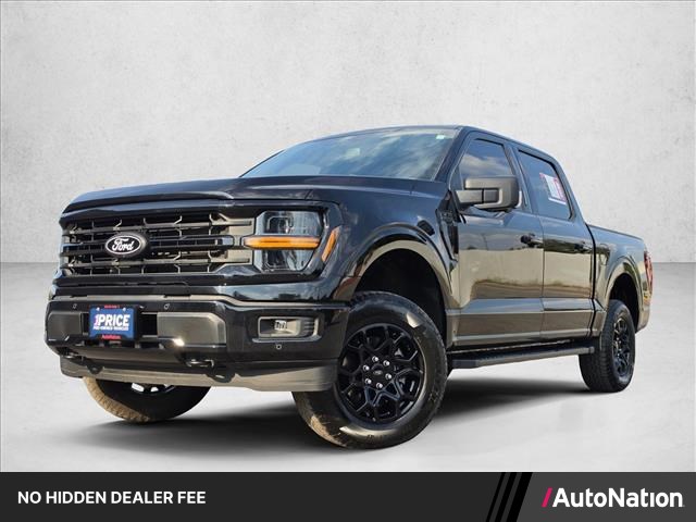 Agate Black Metallic 2024 Ford F-150 Pickup Truck Four-Wheel Drive Automatic