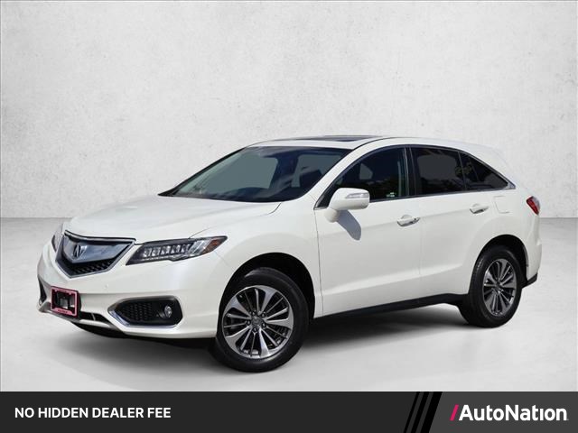 White 2018 Acura RDX AWD with Advance Package SUV / Crossover All-Wheel Drive Automatic