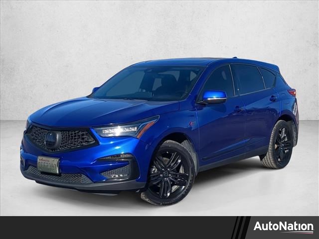 Apex Blue Pearl 2021 Acura RDX SH-AWD with A-Spec Package SUV / Crossover All-Wheel Drive Automatic