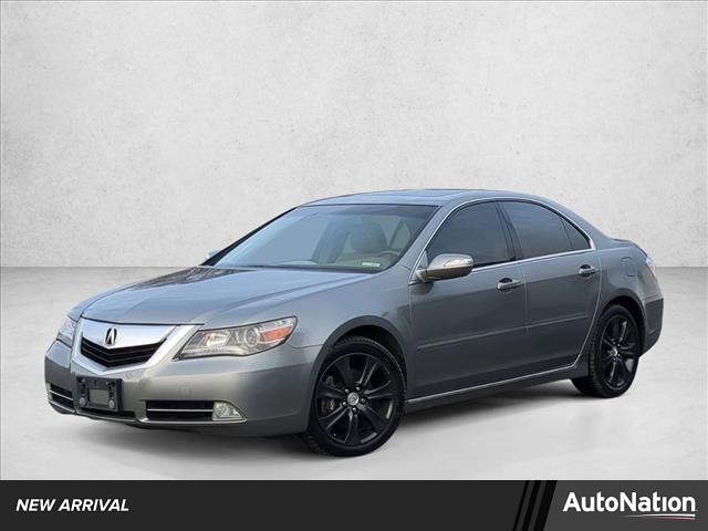 Gray 2010 Acura RL SH-AWD with Technology Package Sedan All-Wheel Drive 5-Speed Automatic