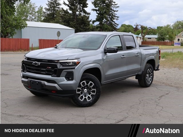 Sterling Gray Metallic 2026 Chevrolet Colorado Z71 Crew Cab 4WD Pickup Truck Four-Wheel Drive 8-Speed Automatic