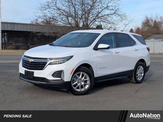 Summit White 2022 Chevrolet Equinox LT AWD with 2FL SUV / Crossover Four-Wheel Drive 6-Speed Automatic