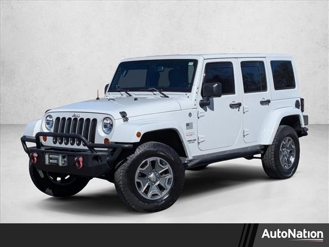 Bright White 2013 Jeep Wrangler Unlimited Sahara 4WD SUV / Crossover Four-Wheel Drive 5-Speed Automatic