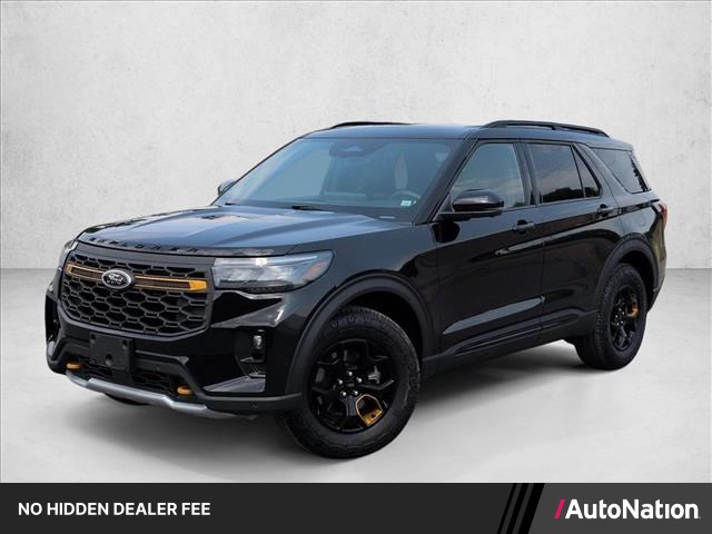 Agate Black Metallic 2026 Ford Explorer SUV / Crossover All-Wheel Drive Automatic