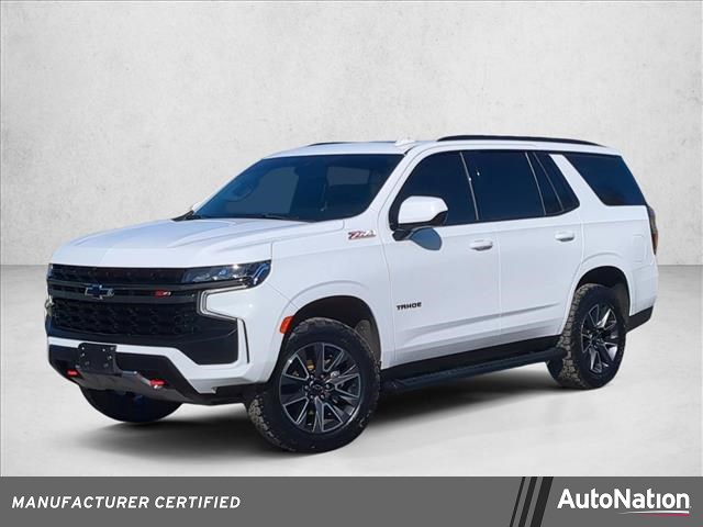 Iridescent Pearl T 2021 Chevrolet Tahoe Z71 4WD SUV / Crossover Four-Wheel Drive Automatic