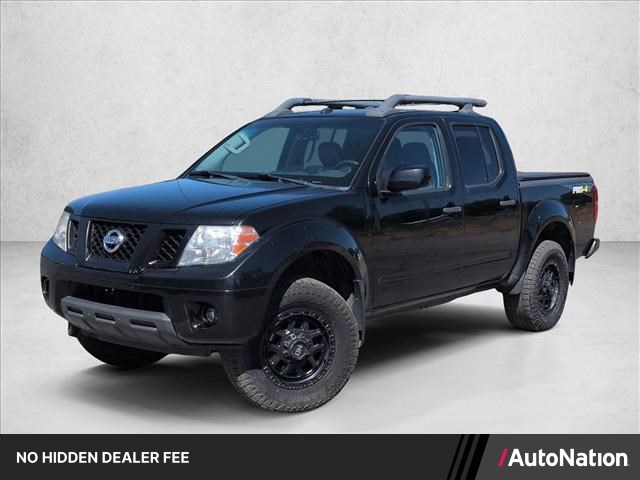 Gray (Magnetic Black Pea) 2019 Nissan Frontier Pickup Truck Four-Wheel Drive 5-Speed Automatic