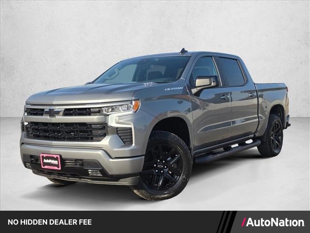 Sterling Gray Metallic 2026 Chevrolet Silverado 1500 Pickup Truck Four-Wheel Drive 8-Speed Automatic