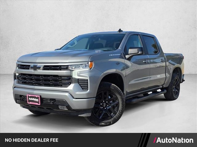 Sterling Gray Metallic 2026 Chevrolet Silverado 1500 Pickup Truck Four-Wheel Drive 8-Speed Automatic