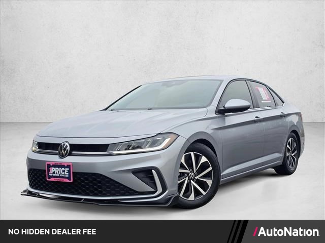Pyrite Silver Metallic 2025 Volkswagen Jetta Sedan Front-Wheel Drive 8-Speed Automatic