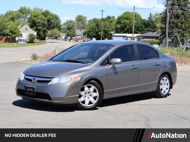 Gold 2006 Honda Civic LX Sedan Front-Wheel Drive Automatic