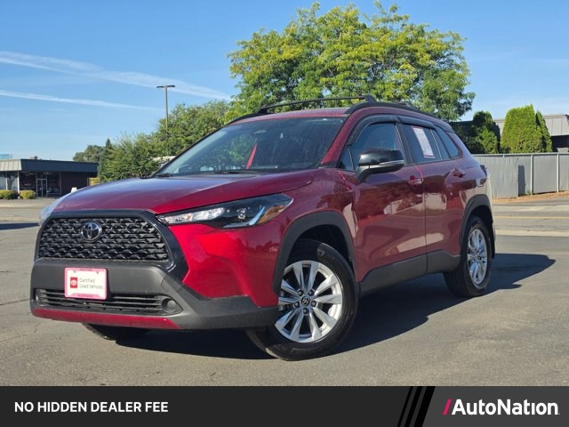 Soul Red Crystal 2025 Toyota Corolla Cross SUV / Crossover All-Wheel Drive Automatic