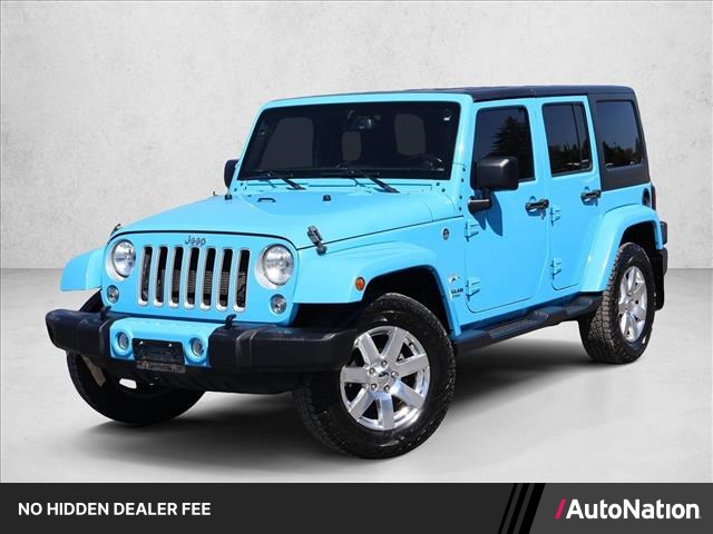 Blue 2017 Jeep Wrangler SUV / Crossover 5-Speed Automatic
