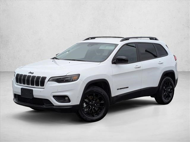 Bright White Clearcoat 2023 Jeep Cherokee Altitude Lux 4WD SUV / Crossover Four-Wheel Drive 9-Speed Automatic