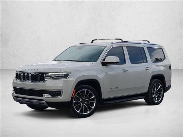 Luxury White Pearlcoat 2022 Jeep Wagoneer Series II 4WD SUV / Crossover Four-Wheel Drive 8-Speed Automatic