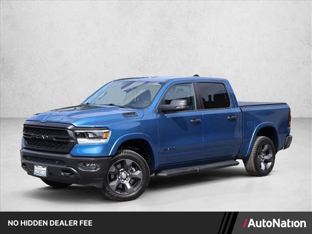 Hydro Blue Pearlcoat 2024 RAM 1500 Pickup Truck Four-Wheel Drive 8-Speed Automatic