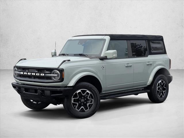 Cactus Gray 2021 Ford Bronco Outer Banks 4-Door 4WD SUV / Crossover Four-Wheel Drive Automatic