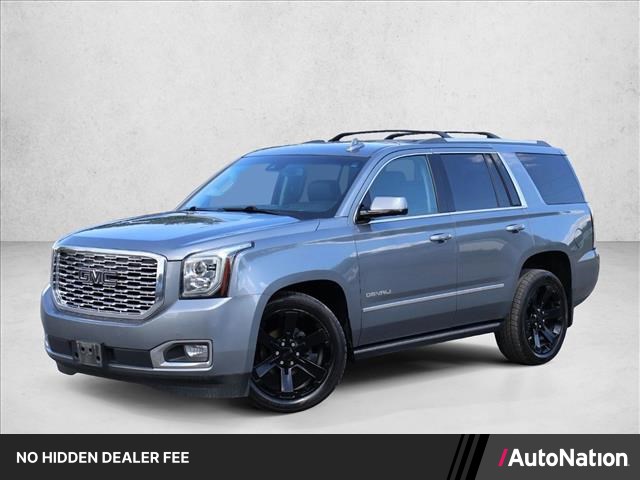 Silver 2020 GMC Yukon Denali 4WD SUV / Crossover Four-Wheel Drive Automatic