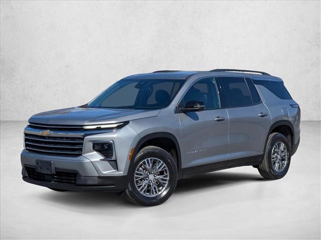 Sterling Gray Metallic 2024 Chevrolet Traverse LT AWD SUV / Crossover Four-Wheel Drive 8-Speed Automatic