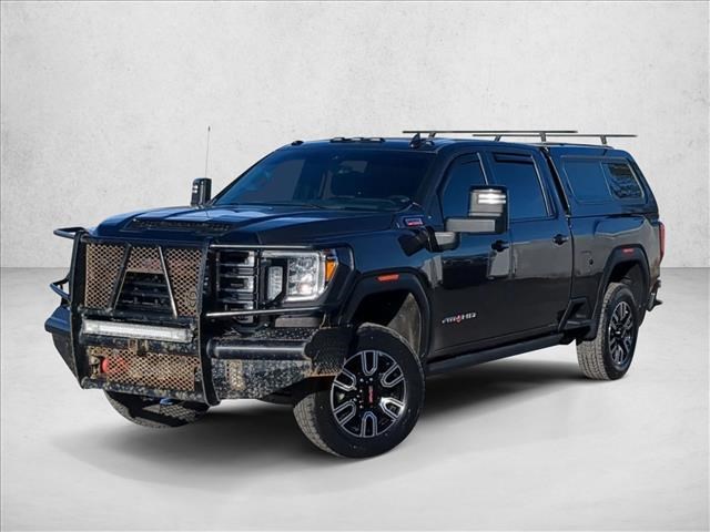 Brownstone Metallic 2021 GMC Sierra 2500HD AT4 Crew Cab 4WD Pickup Truck Four-Wheel Drive Automatic