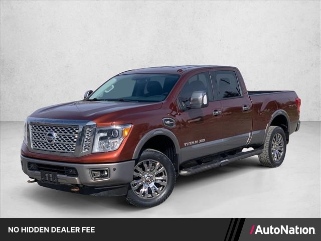 Red (Forged Copper) 2017 Nissan Titan Pickup Truck Automatic