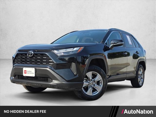 Midnight Black Metallic 2025 Toyota RAV4 SUV / Crossover All-Wheel Drive Automatic