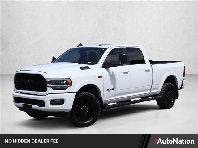 Bright White Clearcoat 2020 RAM 2500 Pickup Truck Four-Wheel Drive 8-Speed Automatic