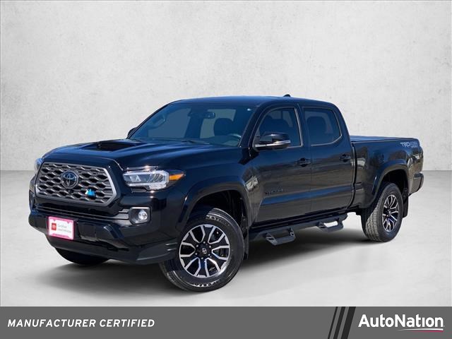 Black 2023 Toyota Tacoma TRD Sport Double Cab LB 4WD Pickup Truck Four-Wheel Drive Automatic