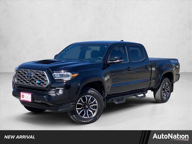 Black 2023 Toyota Tacoma TRD Sport Double Cab LB 4WD Pickup Truck Four-Wheel Drive Automatic