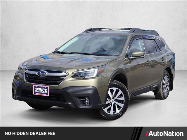 Autumn Green Metal 2020 Subaru Outback Premium AWD SUV / Crossover All-Wheel Drive Automatic