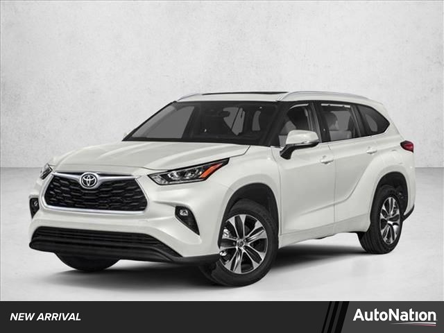 White (Blizzard Pearl) 2020 Toyota Highlander XLE AWD SUV / Crossover All-Wheel Drive Automatic