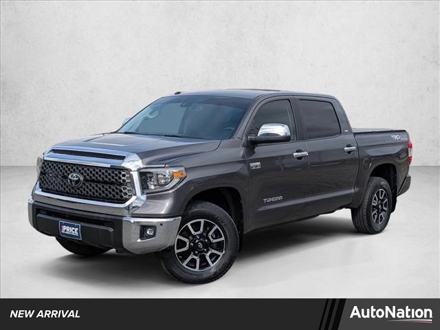Magnetic Gray Metallic 2018 Toyota Tundra SR5 CrewMax 5.7L 4WD Pickup Truck Four-Wheel Drive Automatic
