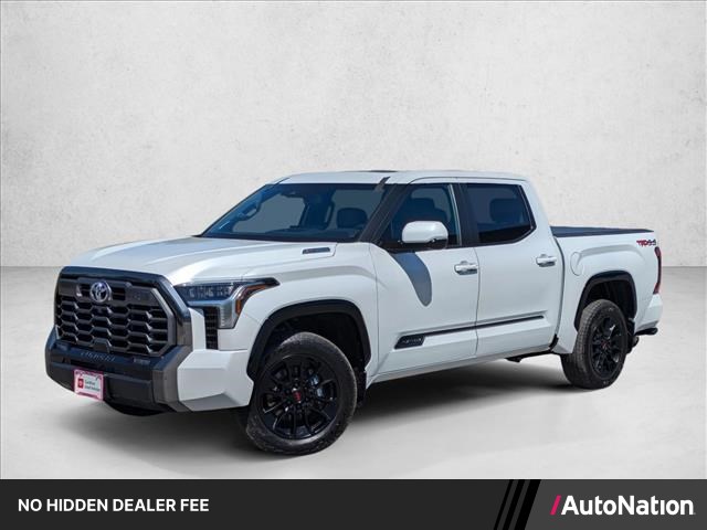 White (Wind Chill Pearl) 2026 Toyota Tundra Hybrid Pickup Truck Four-Wheel Drive Automatic