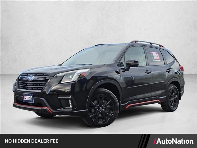 Crystal Black Silica 2023 Subaru Forester SUV / Crossover All-Wheel Drive Automatic