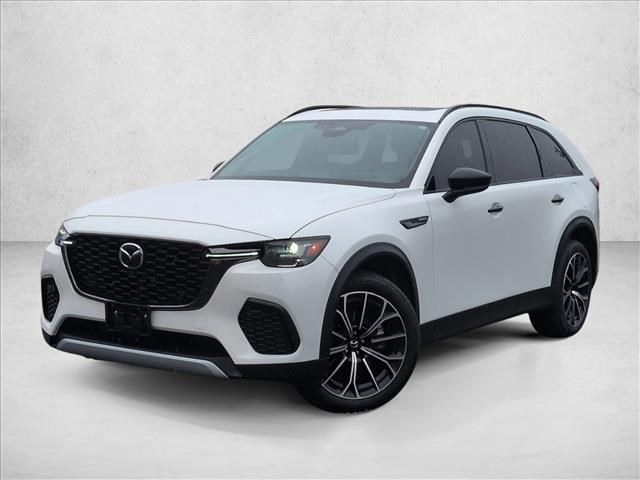 Rhodium White Premium 2025 Mazda CX-70 PHEV Premium Plus AWD SUV / Crossover All-Wheel Drive Automatic