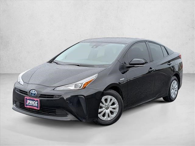 Midnight Black Metallic 2022 Toyota Prius LE FWD Hatchback Front-Wheel Drive Automatic
