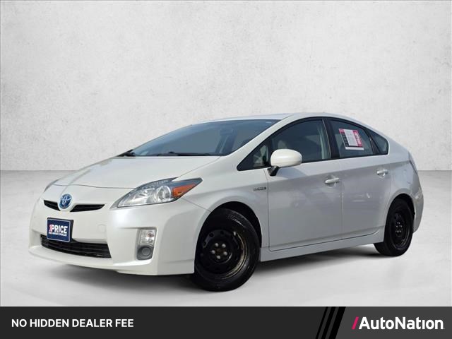 White 2011 Toyota Prius Hatchback Front-Wheel Drive Automatic