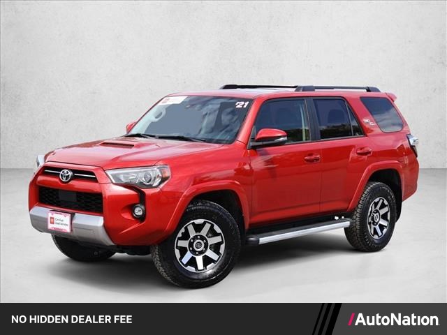 Barcelona Red Metallic 2022 Toyota 4Runner TRD Off-Road Premium 4WD SUV / Crossover Four-Wheel Drive Automatic
