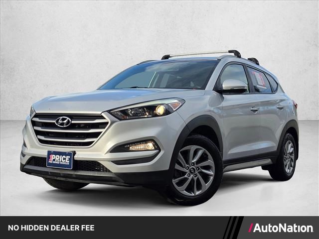 Molten Silver 2018 Hyundai Tucson SUV / Crossover All-Wheel Drive Automatic