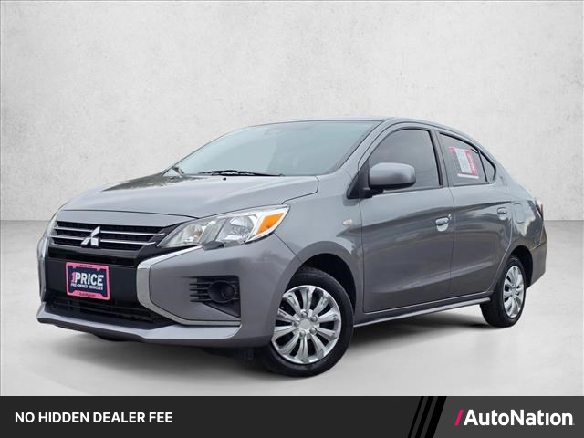 Starlight Silver Metallic 2023 Mitsubishi Mirage G4 Sedan Front-Wheel Drive Automatic