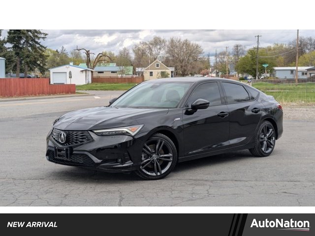 Majestic Black Pearl 2025 Acura Integra FWD with Technology and A-SPEC Package Sedan Front-Wheel Drive Automatic
