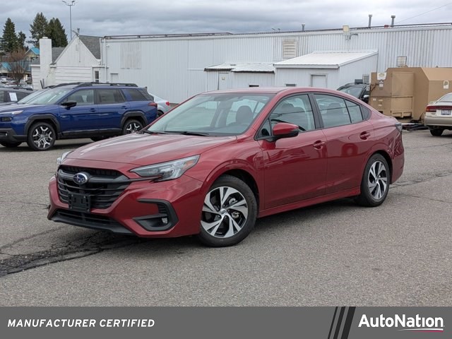 Crimson Red Pearl 2025 Subaru Legacy Premium AWD Sedan All-Wheel Drive Automatic