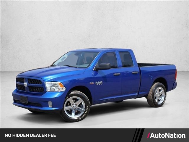 Blue Streak Pearlcoat 2018 RAM 1500 Pickup Truck Four-Wheel Drive 8-Speed Automatic