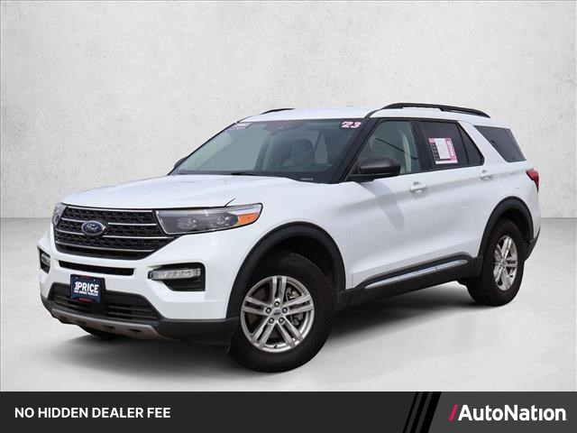 Oxford White 2023 Ford Explorer SUV / Crossover All-Wheel Drive Automatic